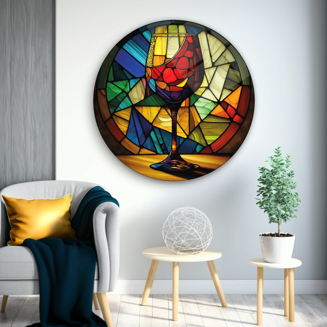 Мosaic Glass Wall Art
