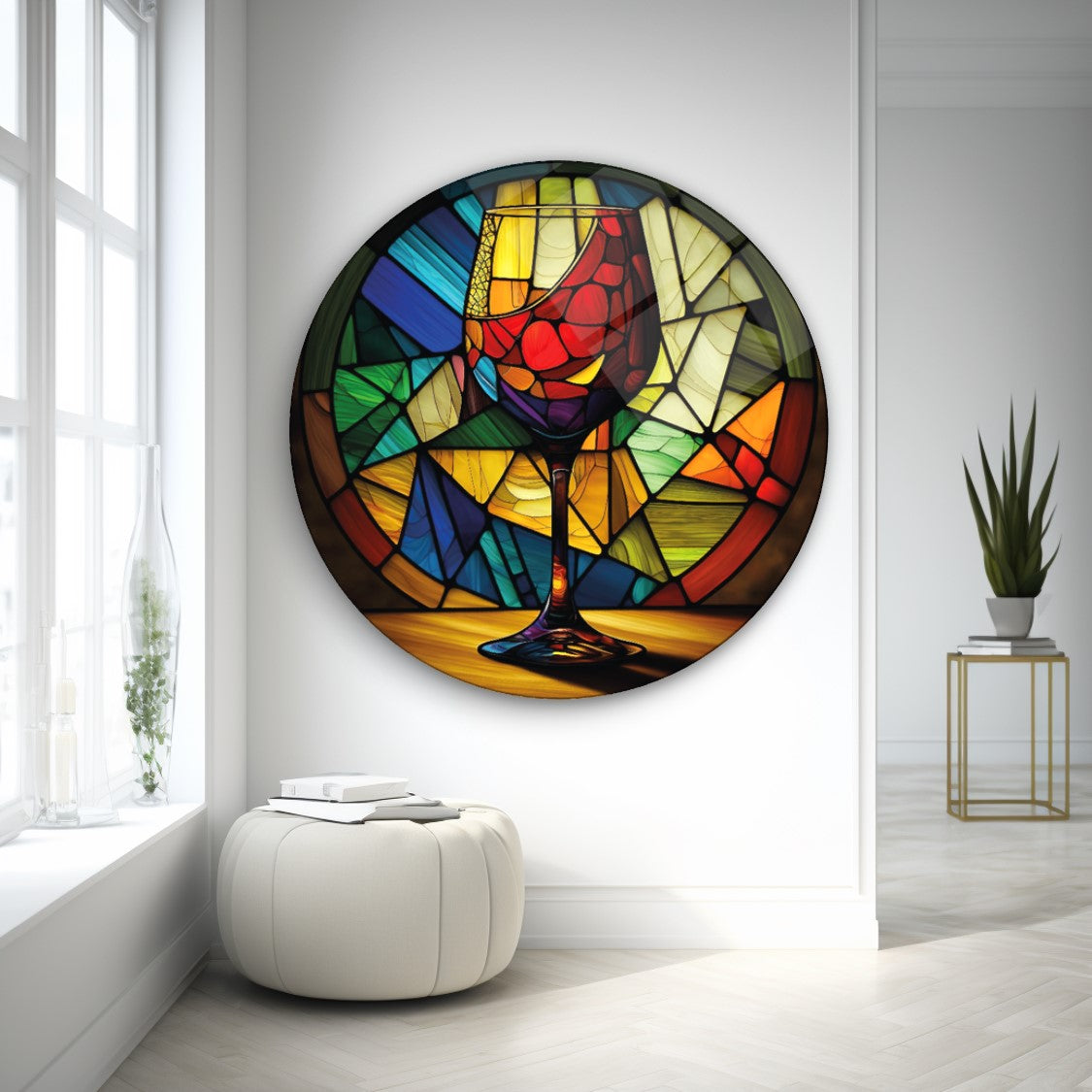 Мosaic Glass Wall Art