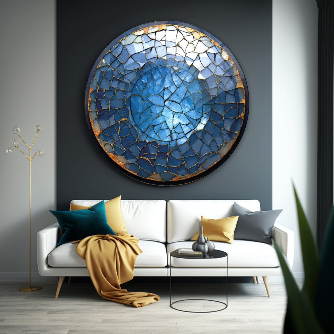 Mosaic Glass Wall Art