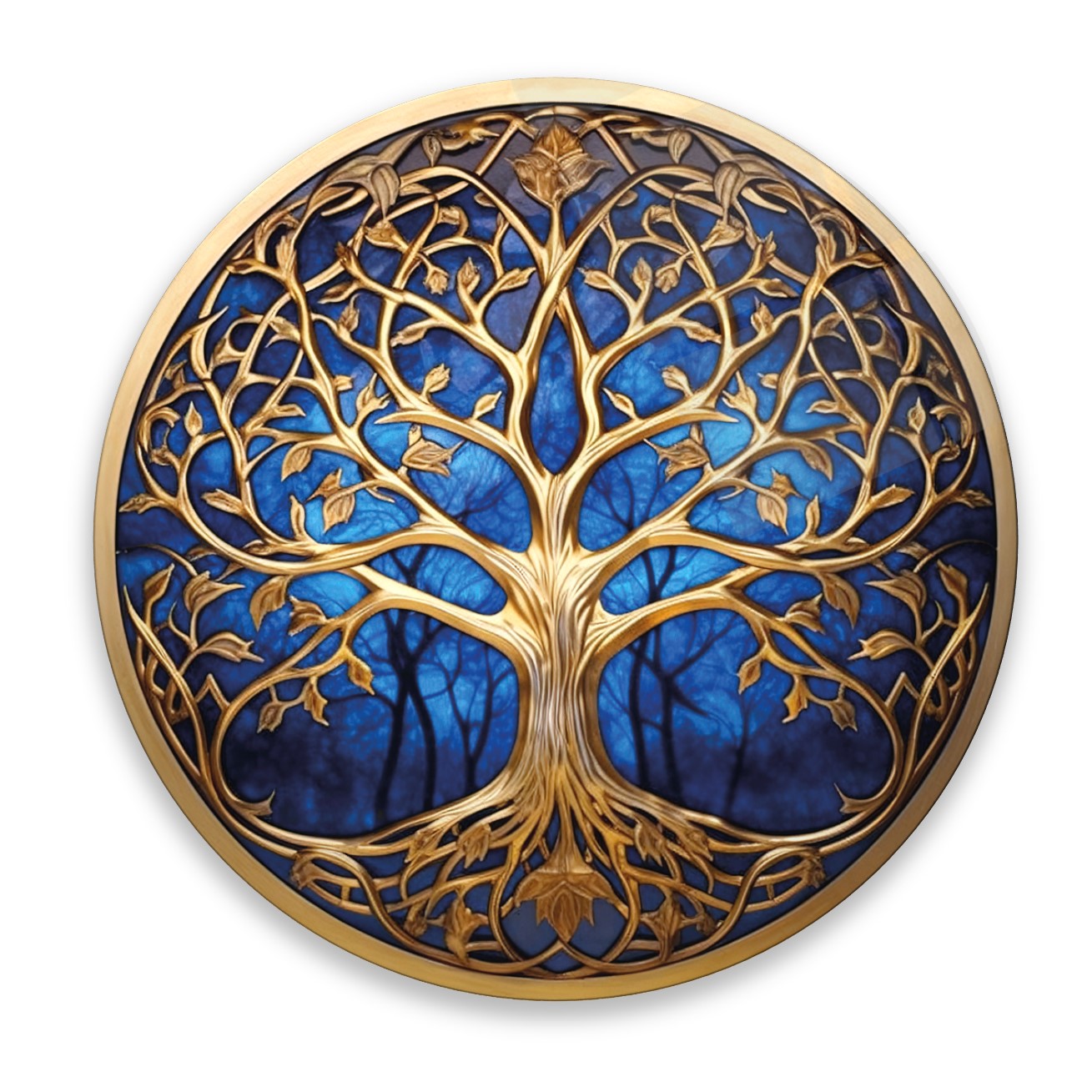 Décoration murale en verre Arbre de vie
