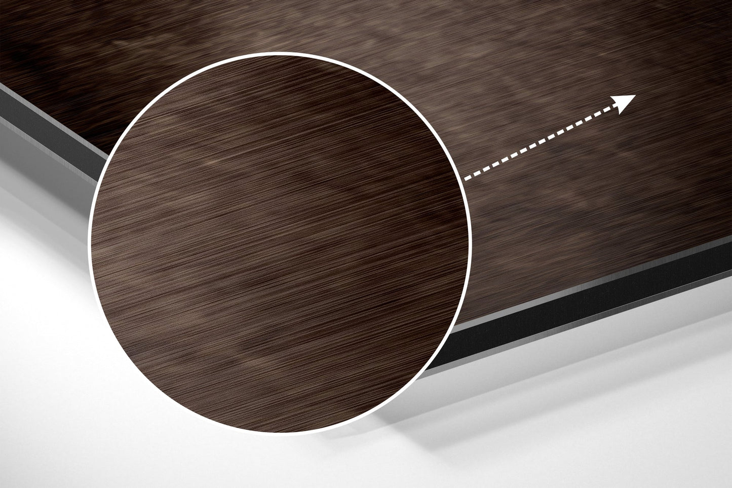 Brushed Aluminium Dibond Wall Art