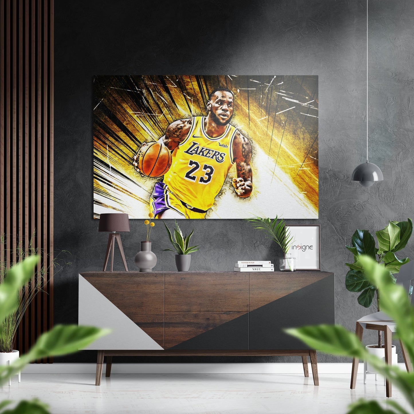 Brushed Aluminium Dibond Wall Art
