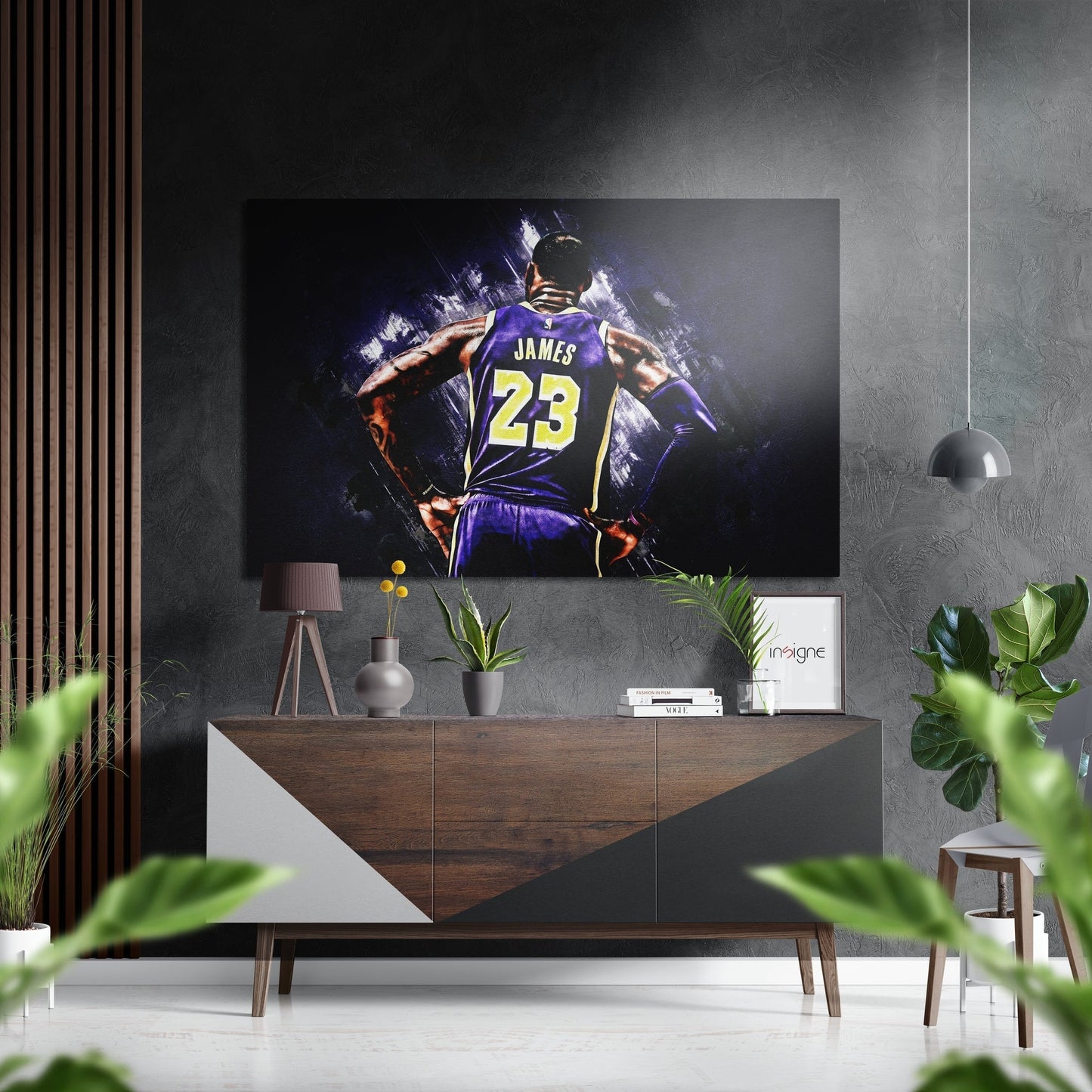 Brushed Aluminium Dibond Wall Art