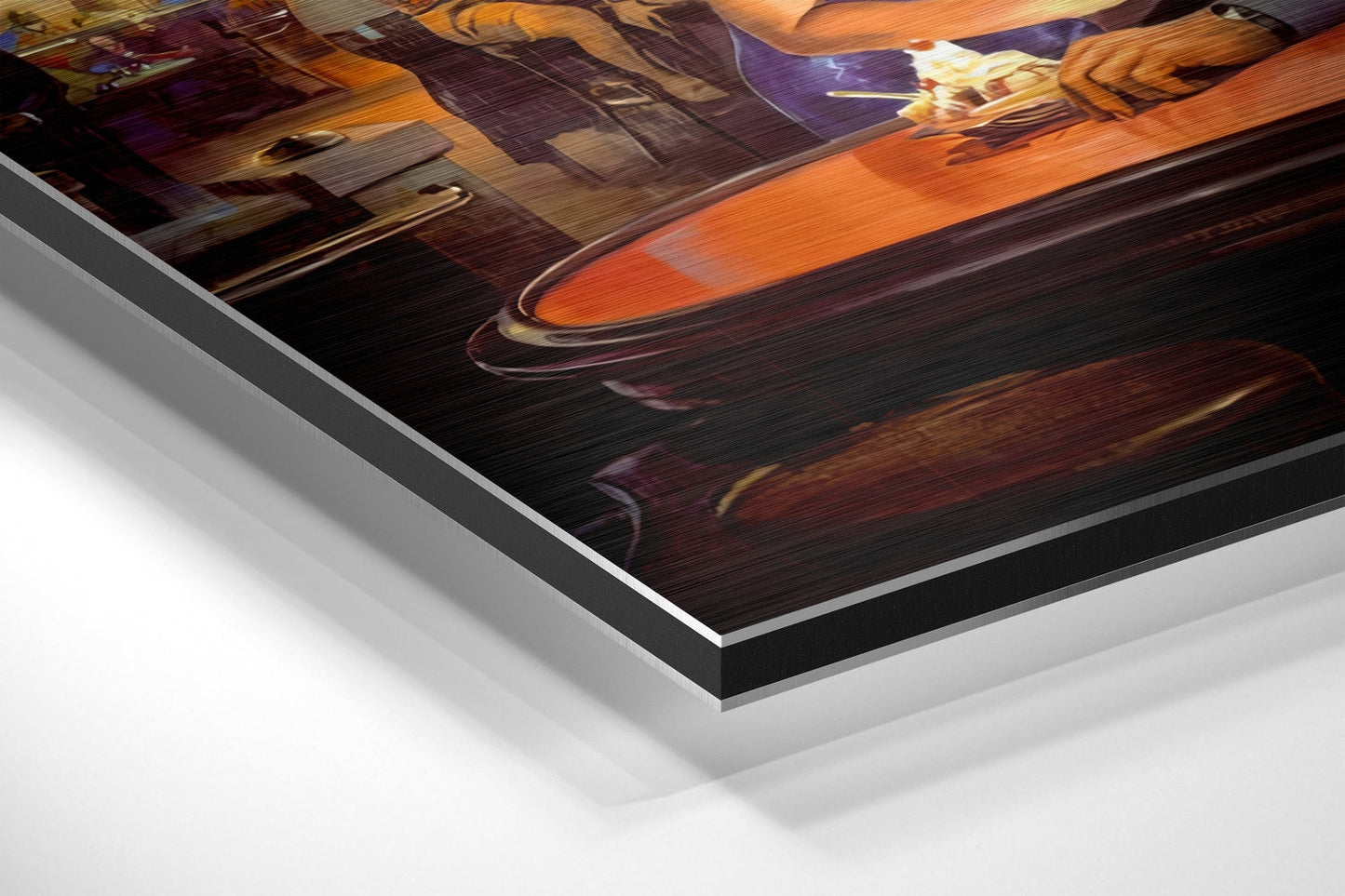 Brushed Aluminium Dibond Wall Art