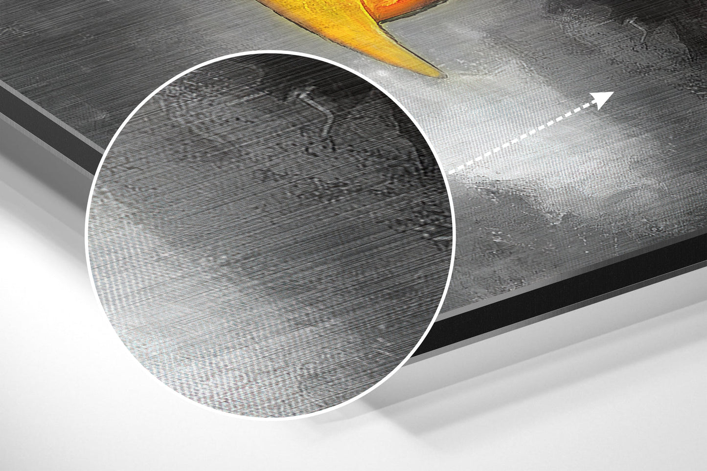 Brushed Aluminium Dibond Wall Art