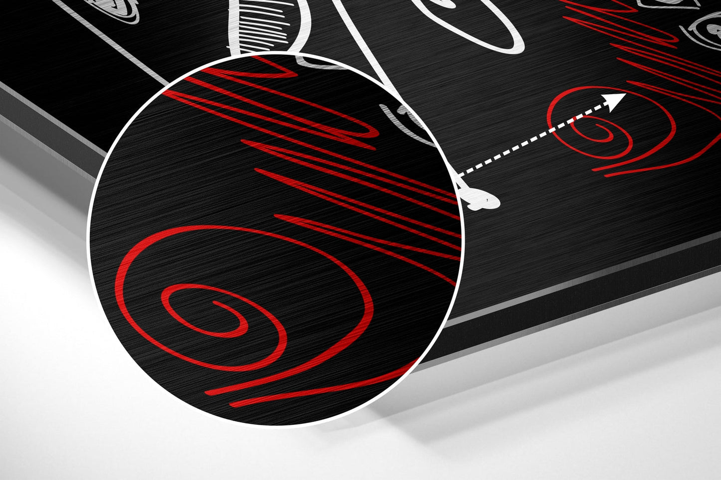 Brushed Aluminium Dibond Wall Art