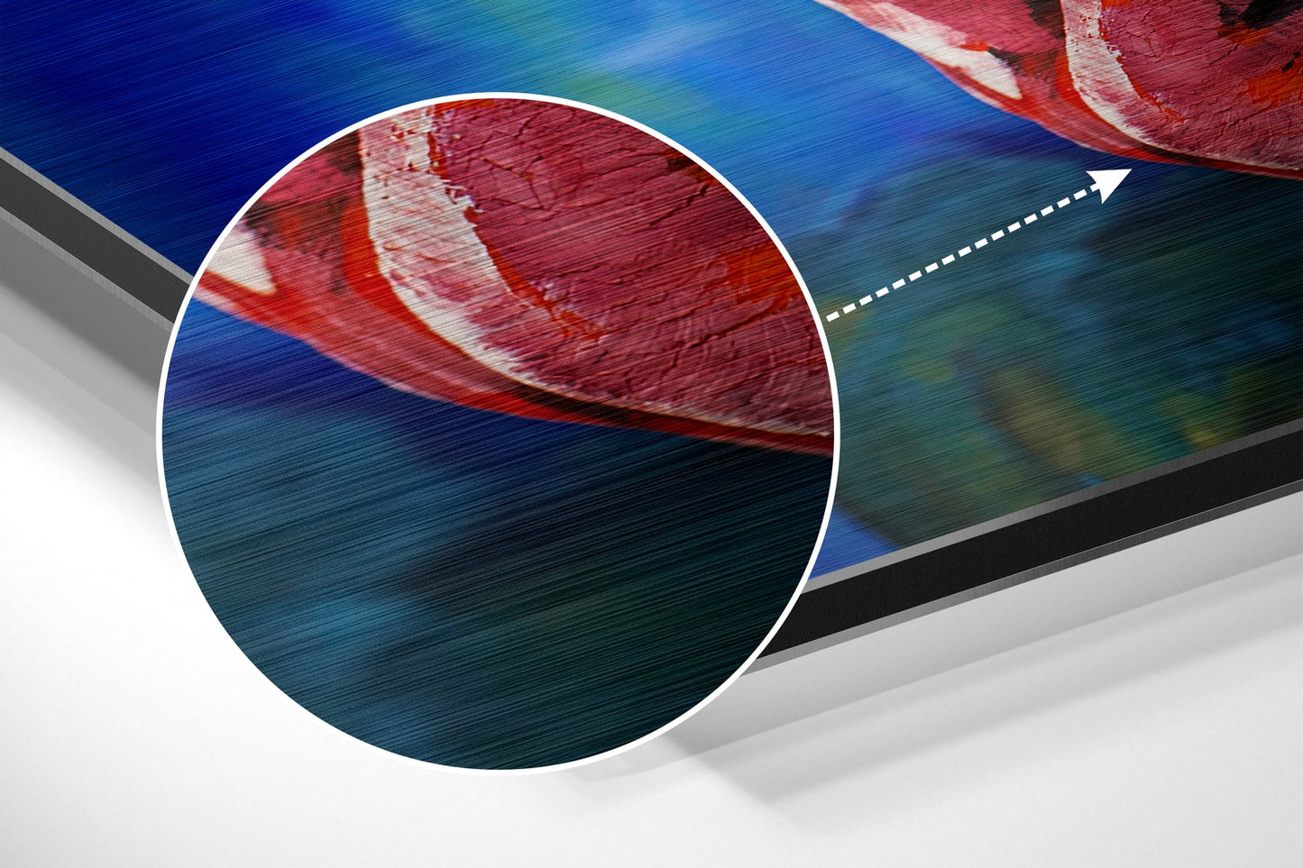 Brushed Aluminium Dibond Wall Art