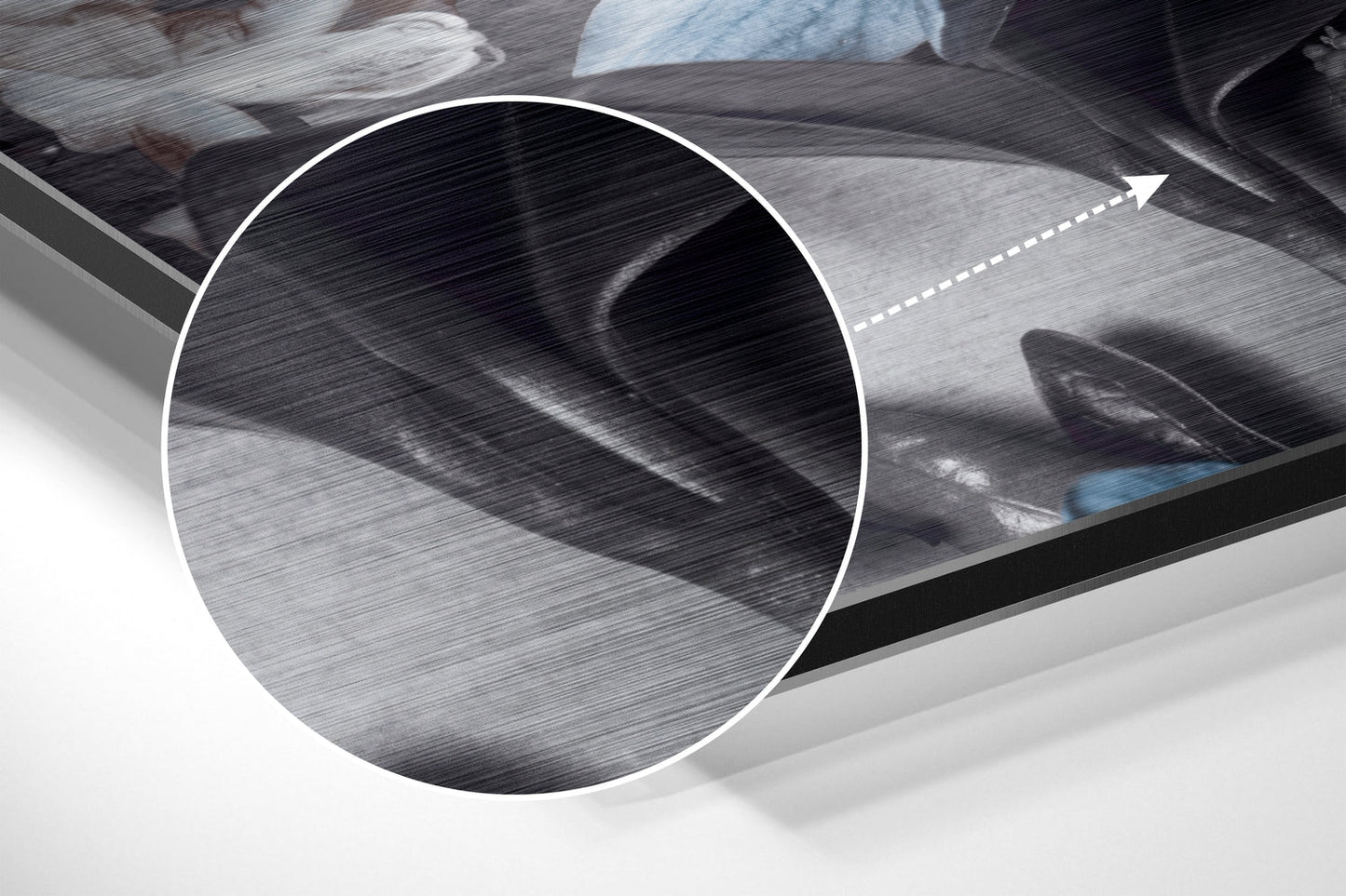 Brushed Aluminium Dibond Wall Art