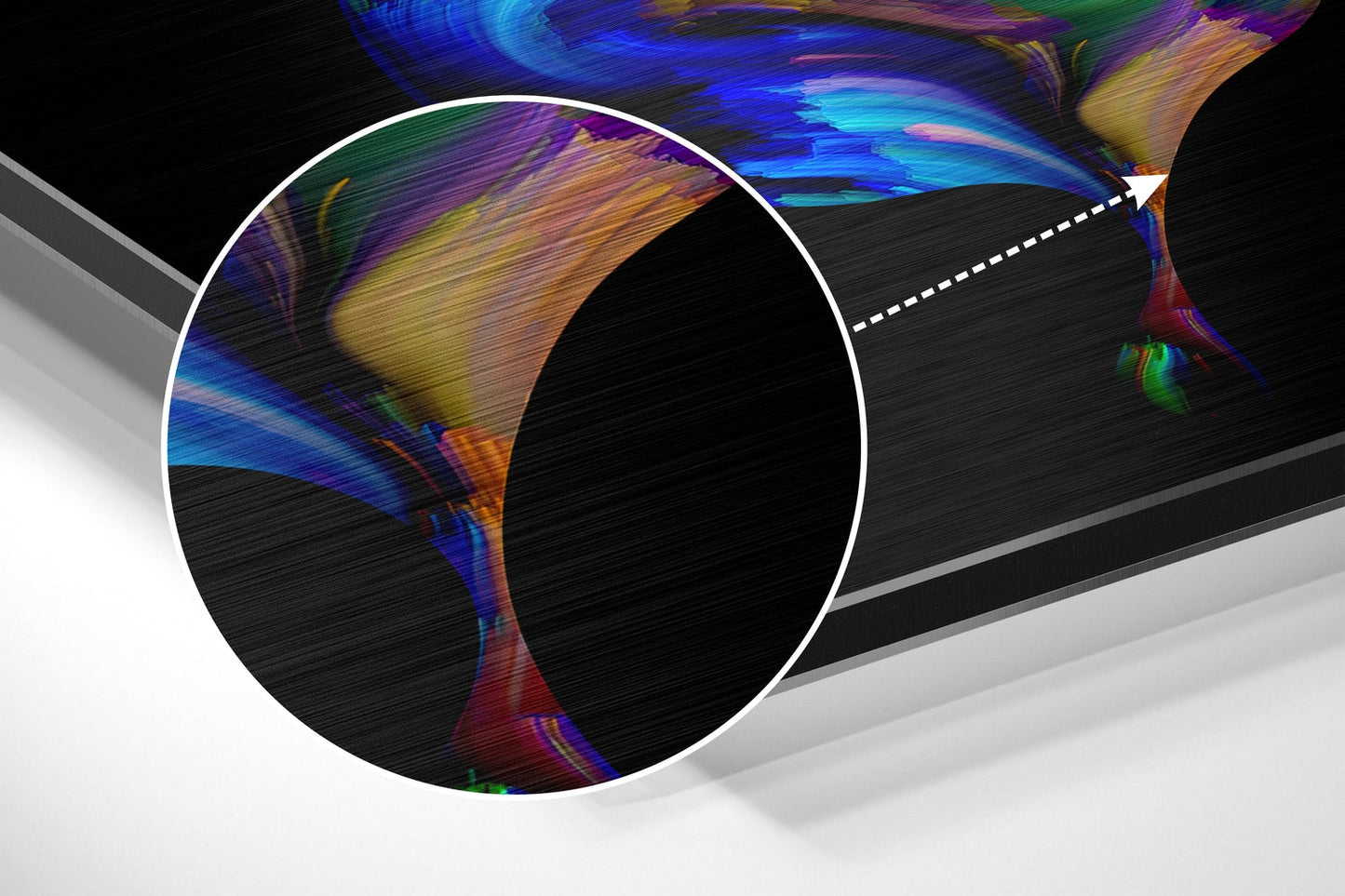 Brushed Aluminium Dibond Wall Art