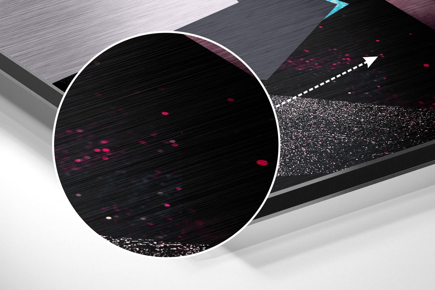 Brushed Aluminium Dibond Wall Art