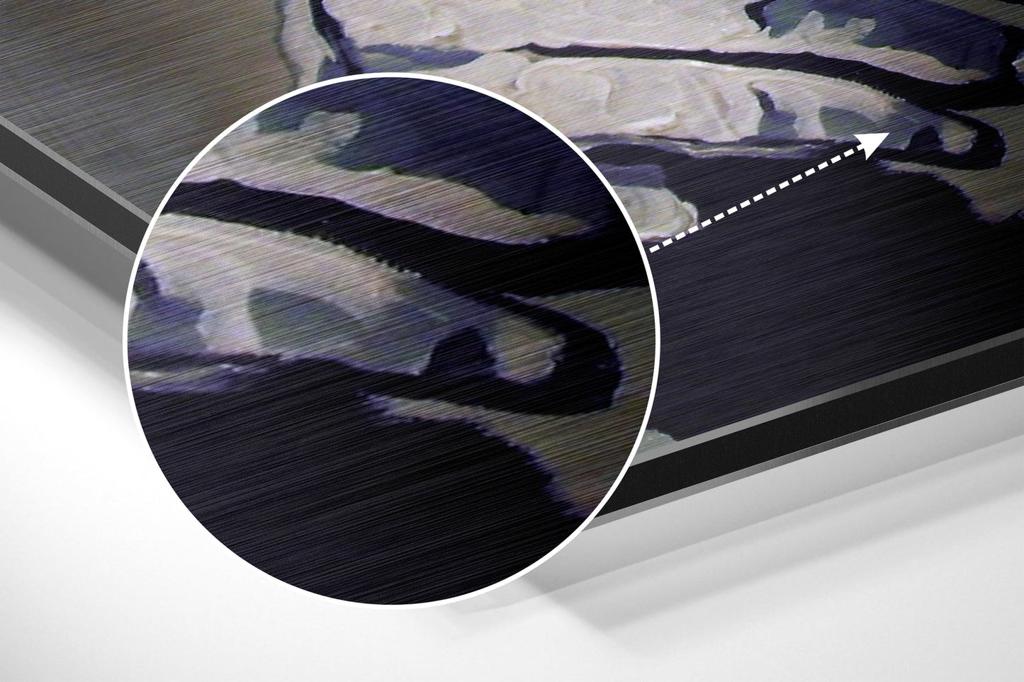 Brushed Aluminium Dibond Wall Art