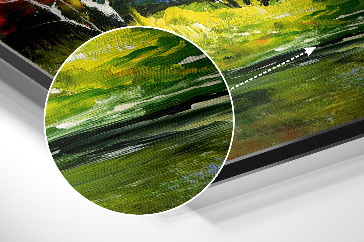 Brushed Aluminium Dibond Wall Art