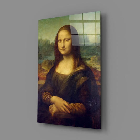 Mona Lisa Glass Wall Art - LUXARTDECO