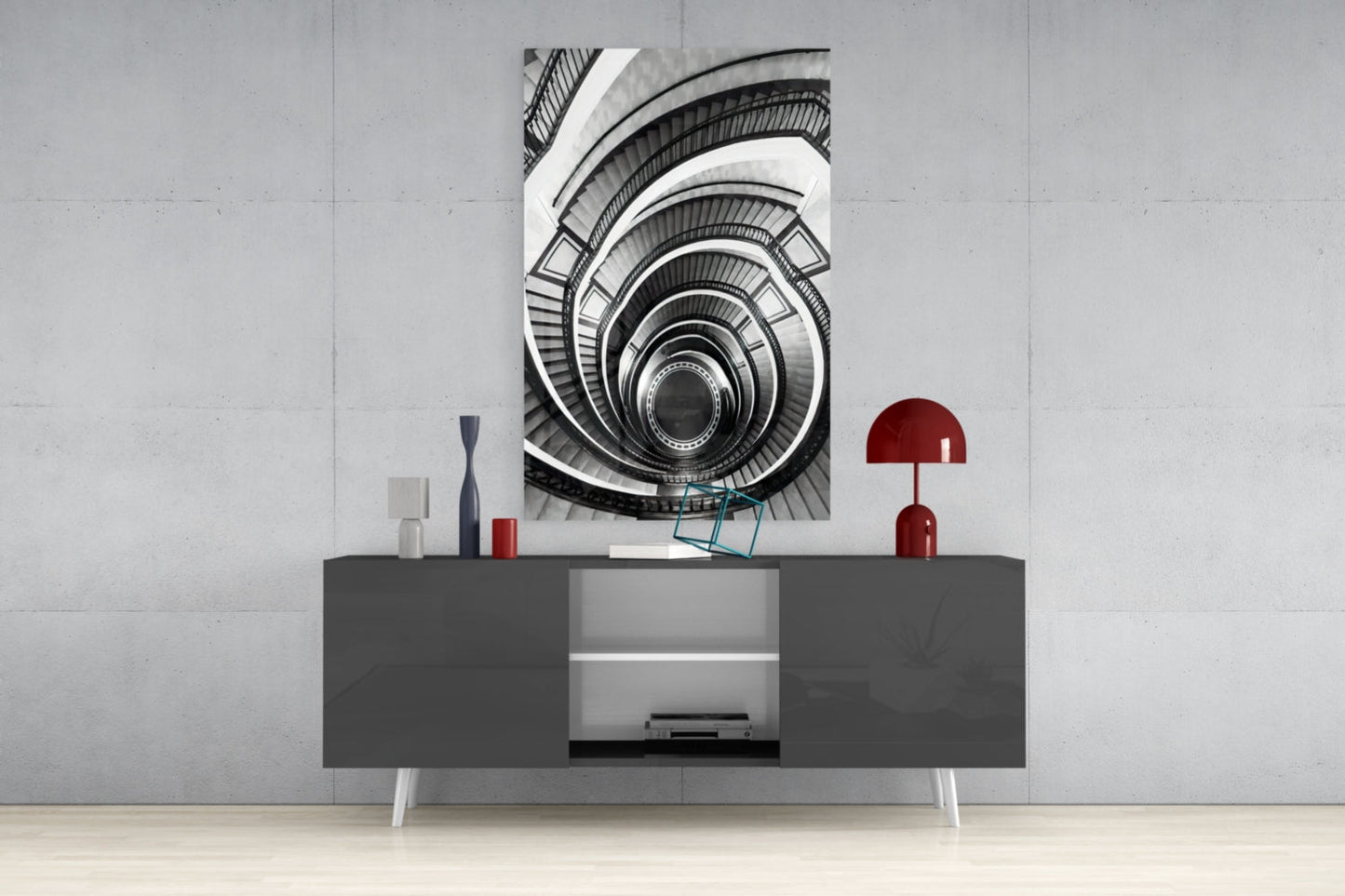 Loop Glass Wall Art