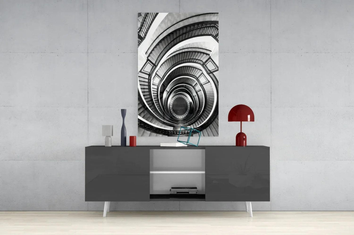 Loop Glass Wall Art - LUXARTDECO