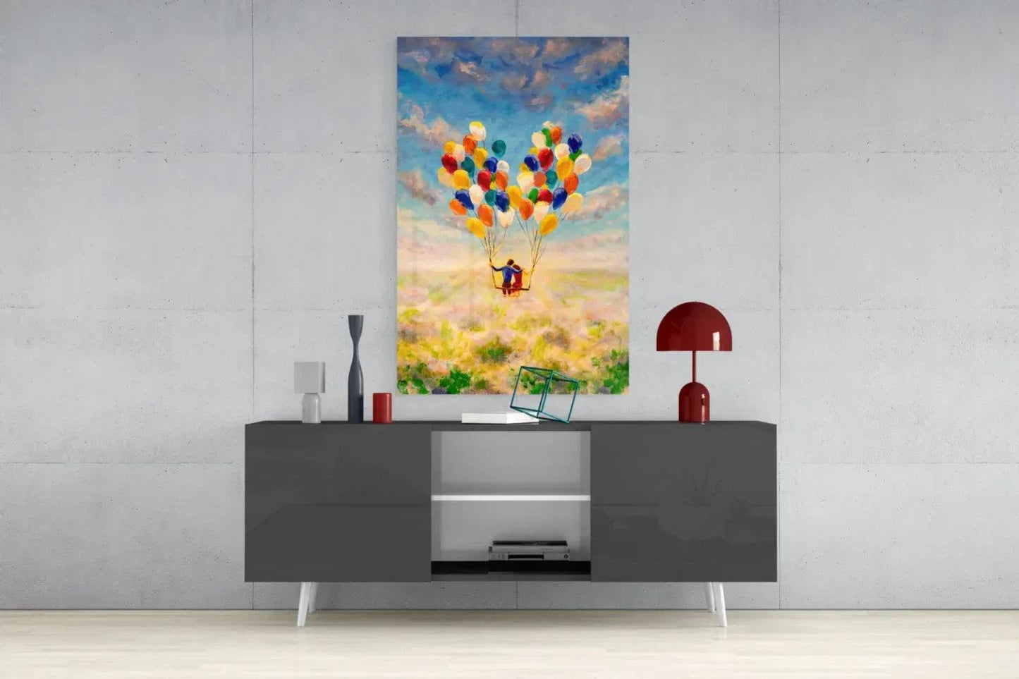 Love Glass Wall Art - LUXARTDECO