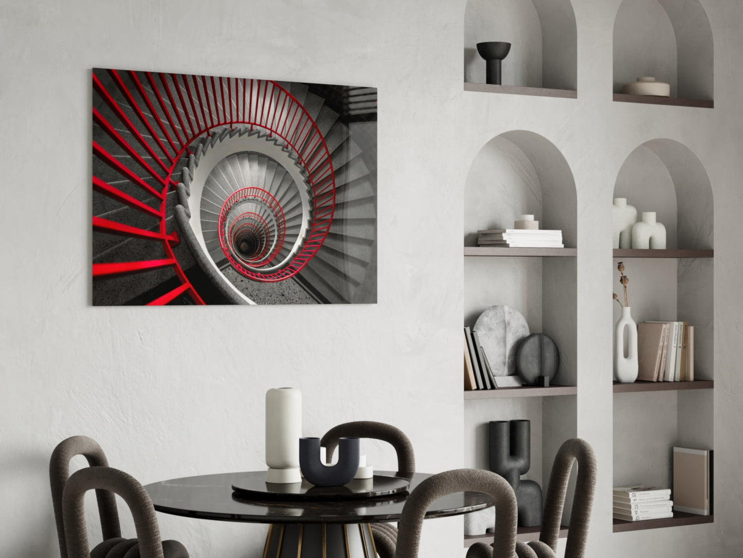 Mosaic Stair Glass Wall Art