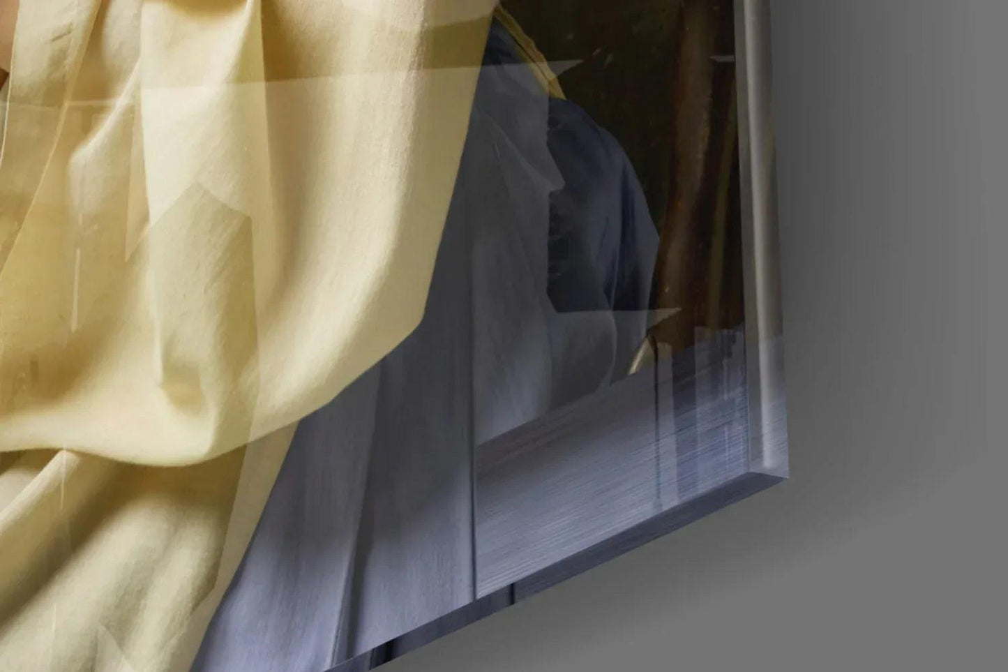 Girl with a Pearl Earring Glass Wall Art - LUXARTDECO