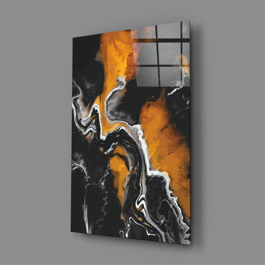 Abstract Glass Wall Art - LUXARTDECO