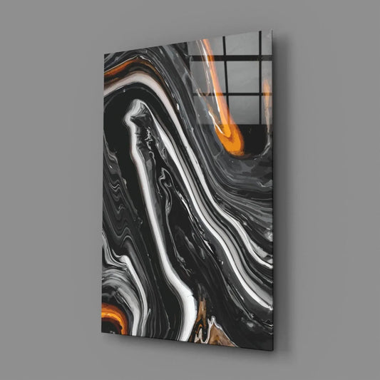 Abstract Glass Wall Art - LUXARTDECO