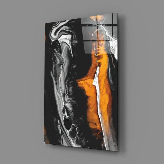 Abstract Glass Wall Art - LUXARTDECO