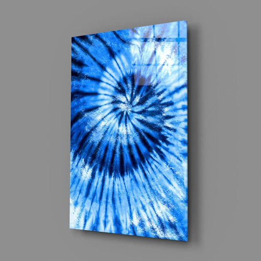Blue Mosaic Glass Wall Art - LUXARTDECO