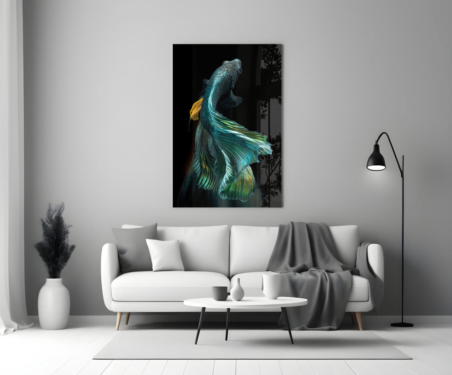 Fish Glass Wall Art