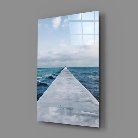 Dock Glass Wall Art - LUXARTDECO