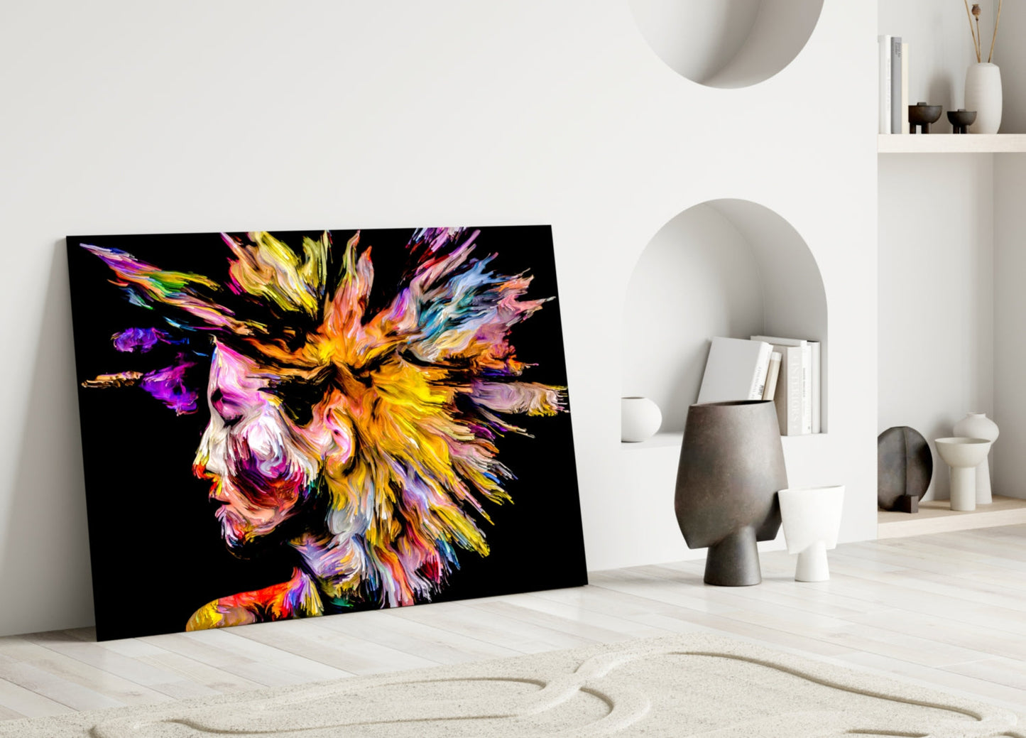 Colorful Thoughts Glass Wall Art
