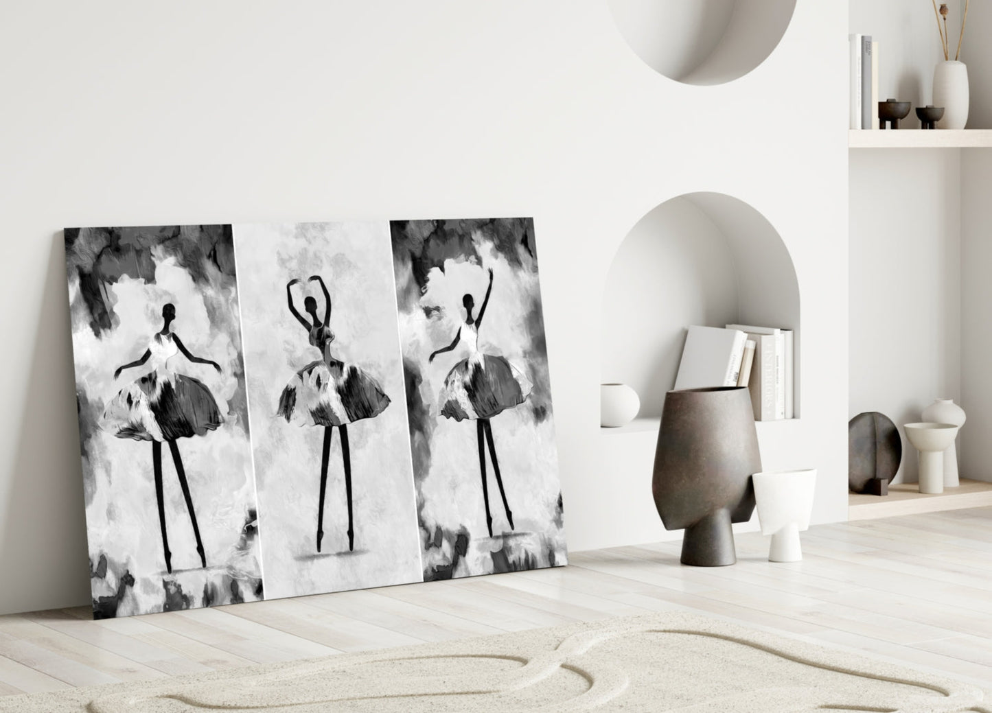 Ballerina Glass Wall Art