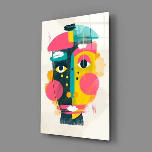 Illustration Glass Wall Art - LUXARTDECO