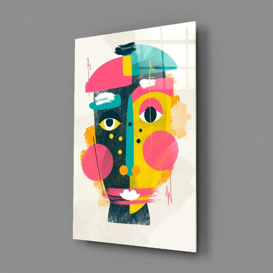 Illustration Glass Wall Art - LUXARTDECO