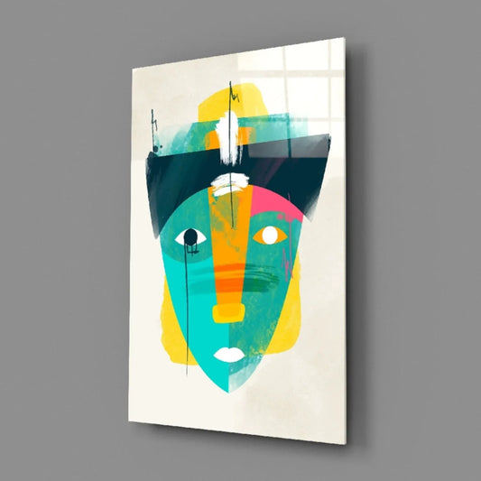Illustration Glass Wall Art - LUXARTDECO