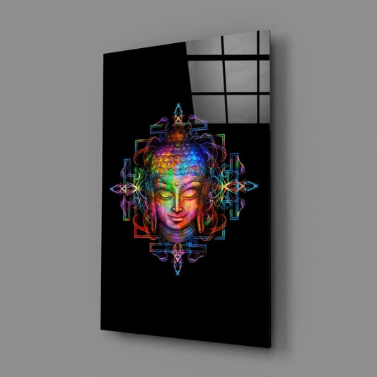 Buddha Glass Wall Art - LUXARTDECO
