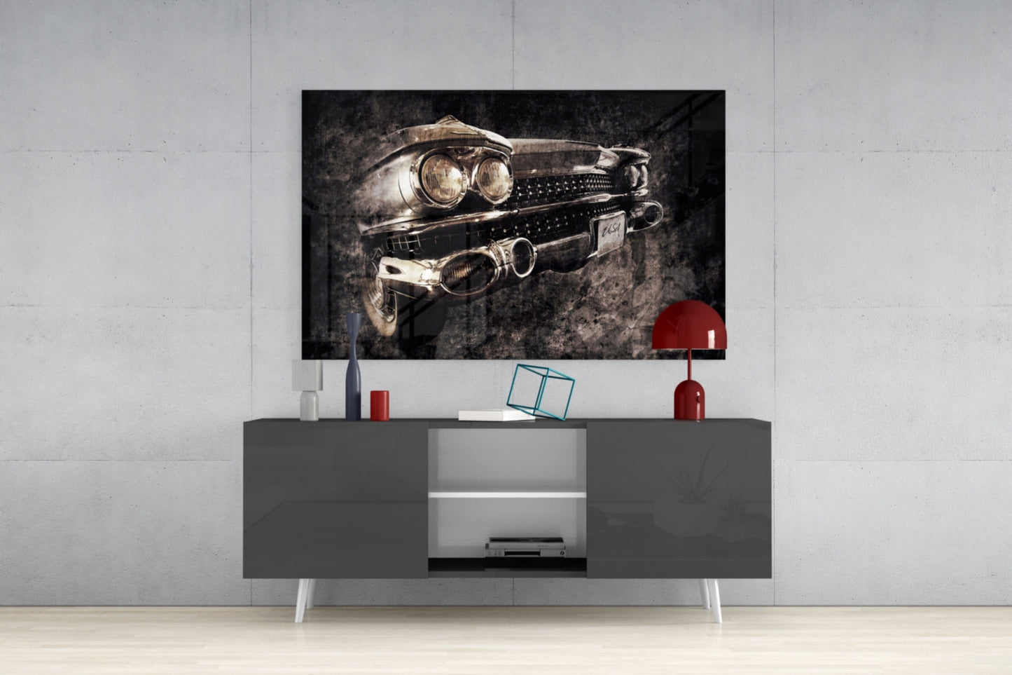 Car Glass Wall Art