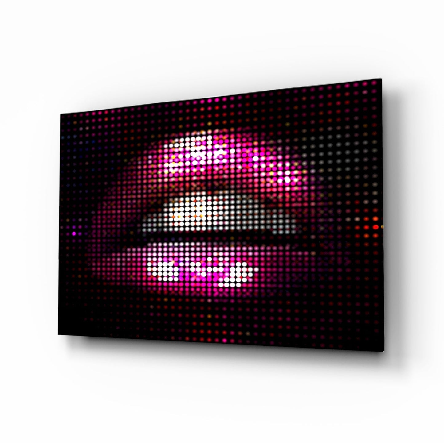 Lip Glass Wall Art