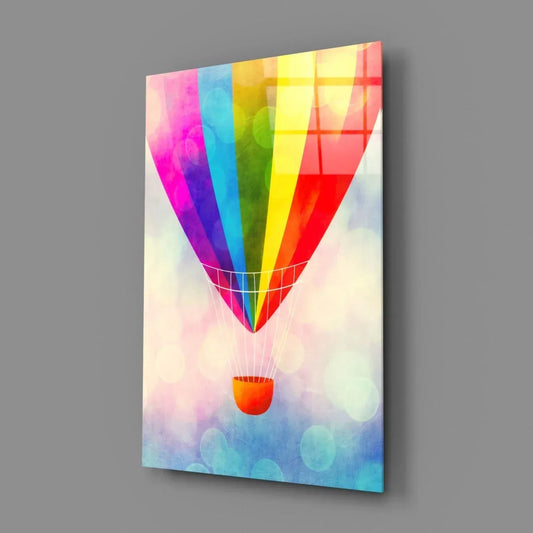 Balloon Glass Wall Art - LUXARTDECO