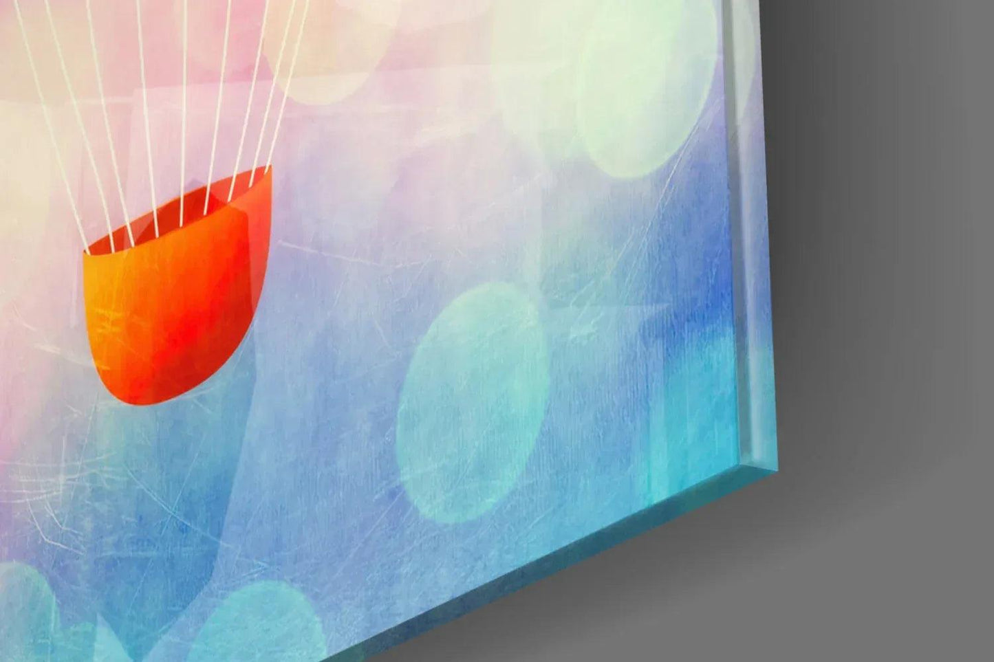 Balloon Glass Wall Art - LUXARTDECO