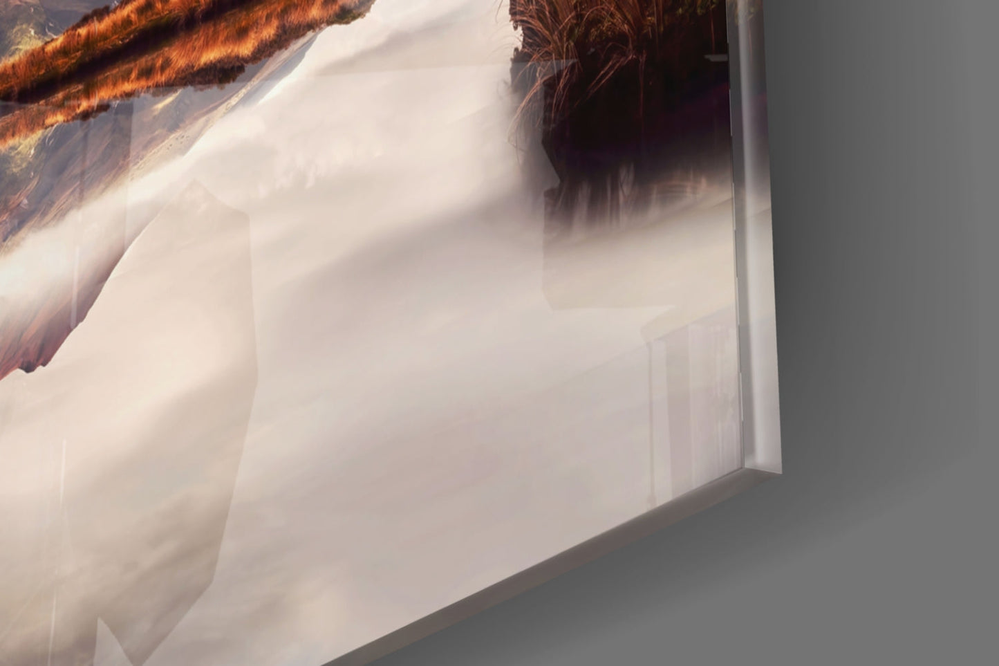 Mountain Glass Wall Art