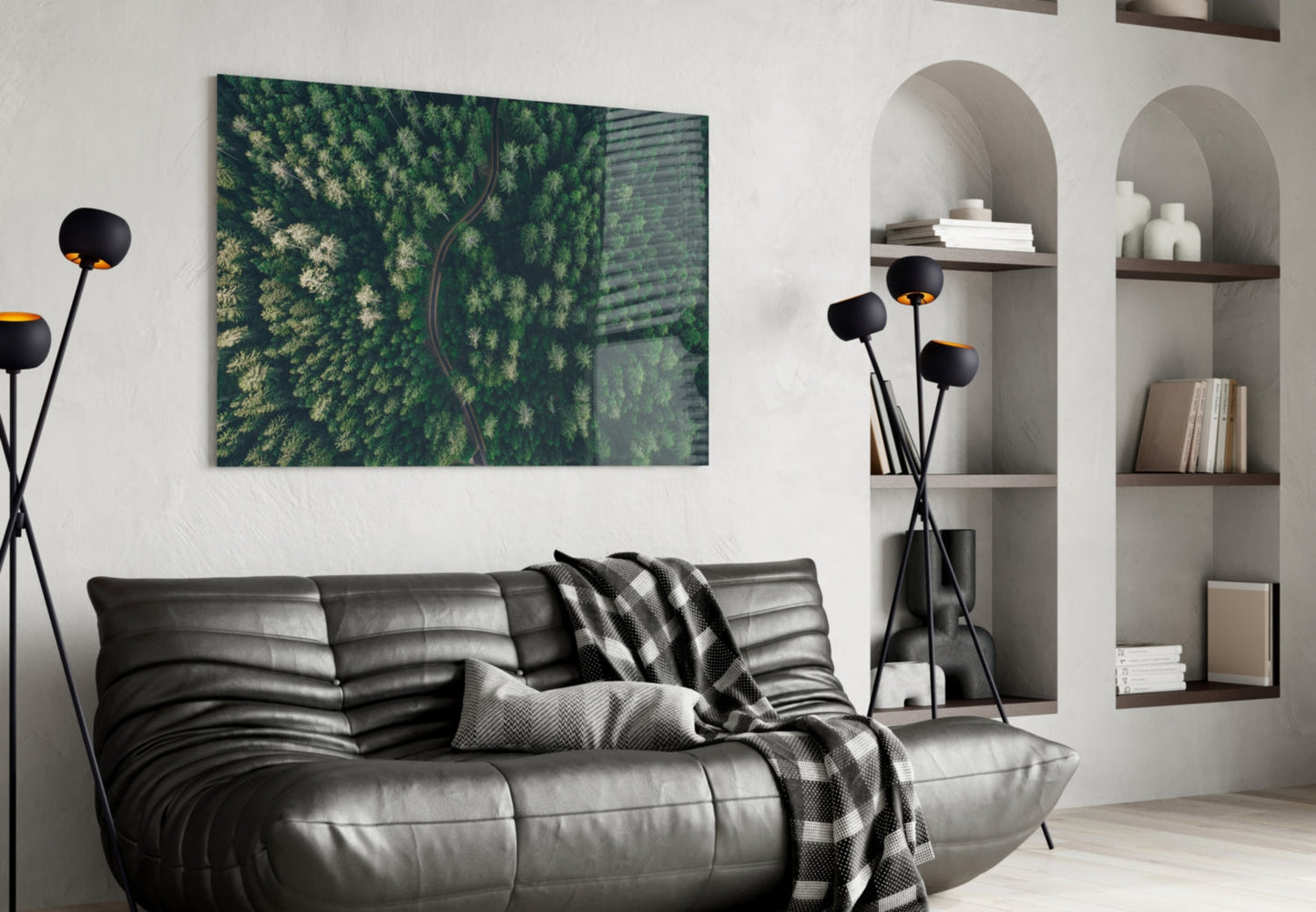 Forest Glass Wall Art
