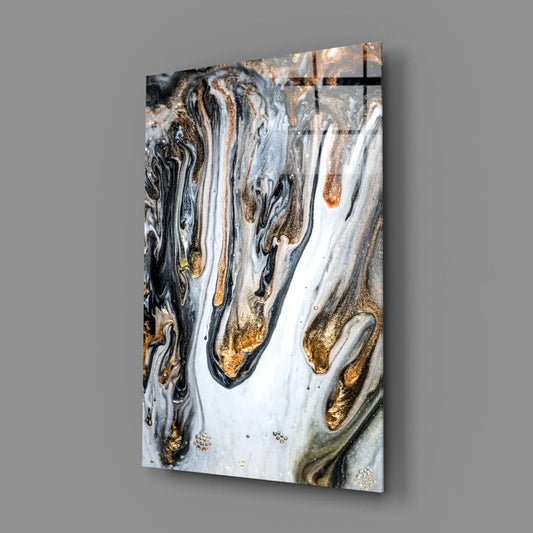Abstract Glass Wall Art - LUXARTDECO