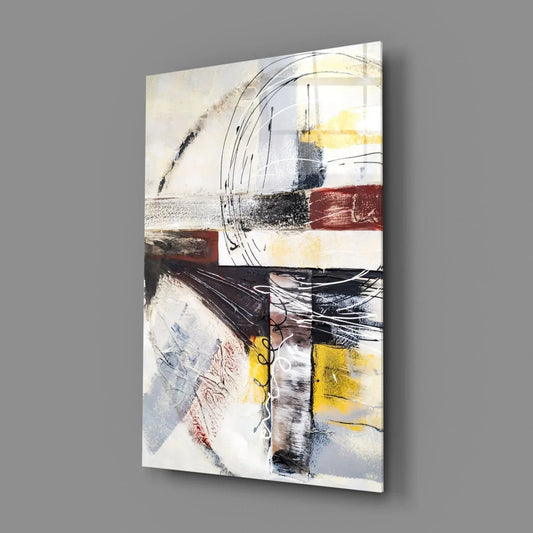 Abstract Glass Wall Art - LUXARTDECO