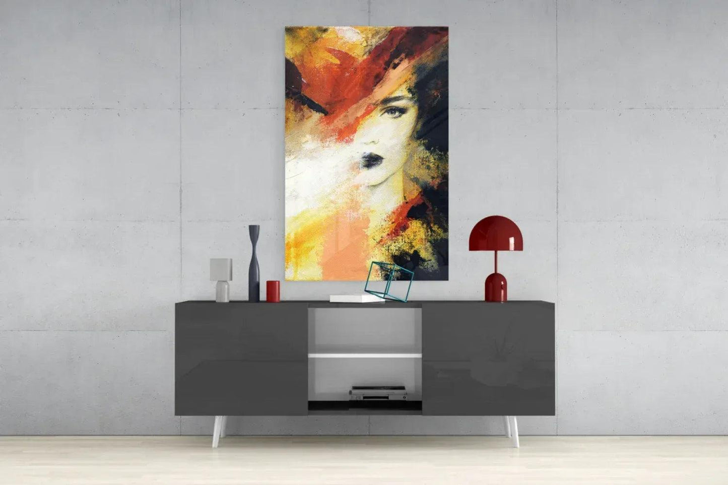Women's Glass Wall Art - LUXARTDECO