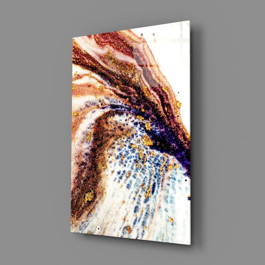 Abstract Glass Wall Art - LUXARTDECO
