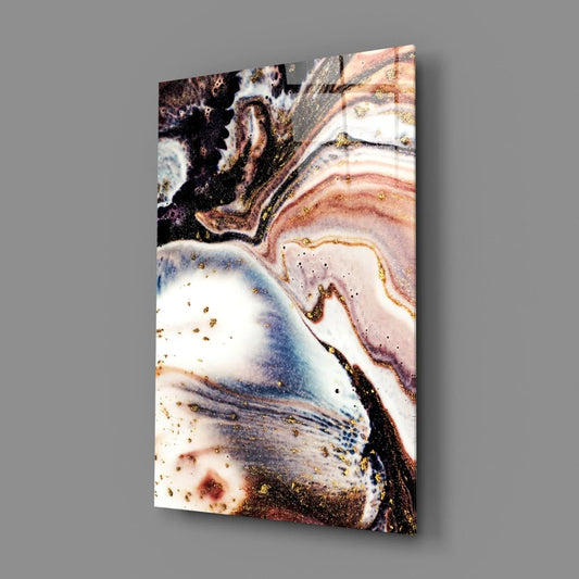 Abstract Glass Wall Art - LUXARTDECO