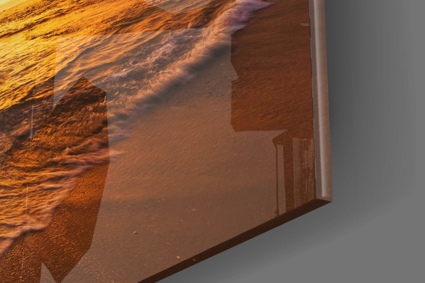 Sunset Glass Wall Art
