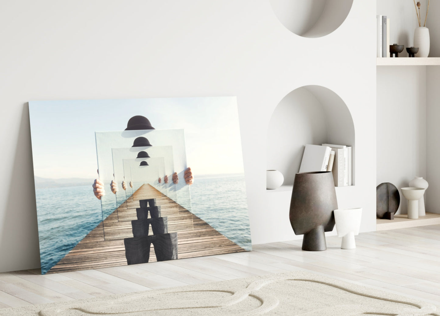 Loop Glass Wall Art