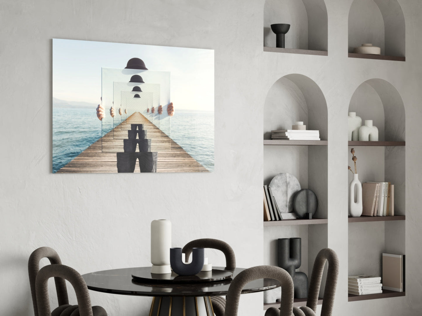 Loop Glass Wall Art