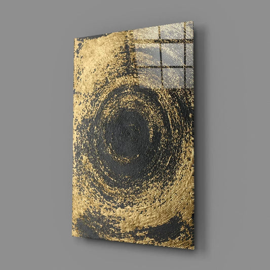Abstract Loop Glass Wall Art - LUXARTDECO