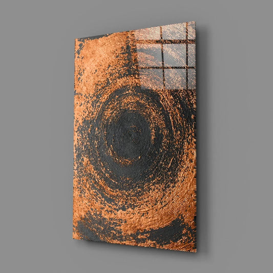 Abstract Loop Glass Wall Art - LUXARTDECO